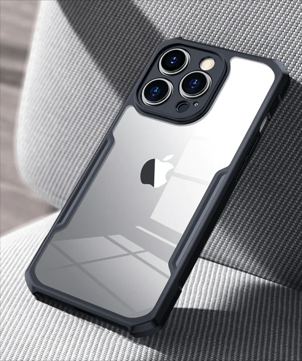 Xunnd Military Shockproof Transparent Bumper Back Case Cover For iPhone Series - Image 3