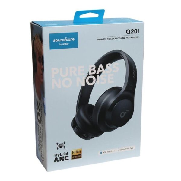 Anker Soundcore Q20i – Wireless Hybrid Noise Canceling Over-Ear Headphones - Image 4